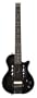 Traveler Guitar Escape EG-1 Electric Travel Guitar (Trans Black, Deluxe Gig Bag)