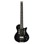 Traveler Guitar Escape EG-1 Electric Travel Guitar (Trans Black, Deluxe Gig Bag)