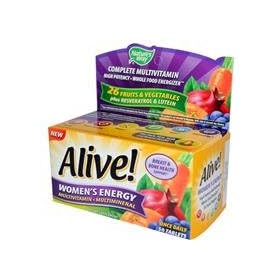 Nature's Way, Alive!, Women's Energy, Multivitamin � Multimineral, 50 Tablets