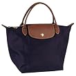 Longchamp Le Pliage Small Folding Handbag, Navy
