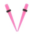 Acrylic Neon Taper - Pink - 4G - Sold as a Pair