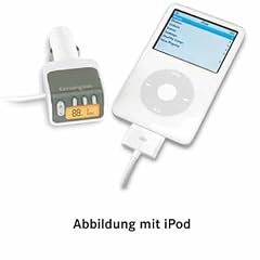 Kensington Digitaler FM-Transmitter mit Autoladeger�t (weiss)