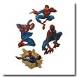 Marvel Spiderman wall applique cutouts