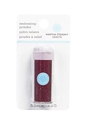 Martha Stewart Crafts Embossing Powder Garnet