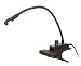 Gooseneck Lamp With Table Clip And Psu, Black