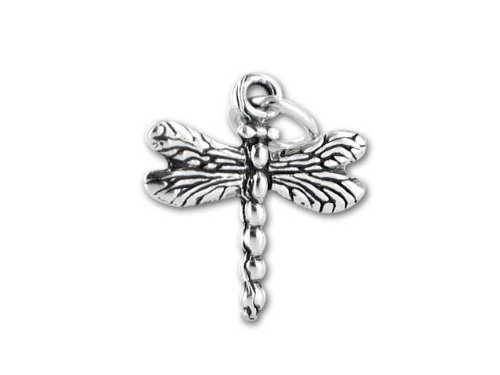 Sterling Silver Small Dragonfly Charm