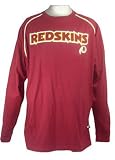 Washington Redskins Close Look 2 Big and Tall Long Sleeve Jersey Crew