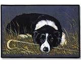 Border Collie Porch Doormat