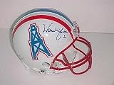 Warren Moon, Houston Oilers NFL Authentic Autographed Full Size Helmet