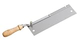 Wolfcraft 6925000 1 Hands&auml;ge mit abgewinkeltem und drehbarem Griff Ideal f&uuml;r Boden oder Randnahe Arbeiten