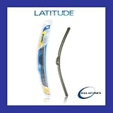 Rain-X 5079279 Latitude 8-In-1 Premium Graphite Coated Wiper Blade - 22