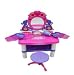 Kids Vanity play set - Complete beauty Consule W/hair dryer,cosmetics and more