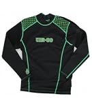 Ten 80 Syphon .5mm L/S Neo Wakeboard Top Blk/Grn Sz S
