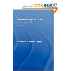 Construction Contracts: Law and Management