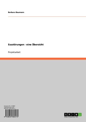 Essstörungen  - eine Übersicht (German Edition)