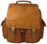 David King Leather Jumbo Backpack