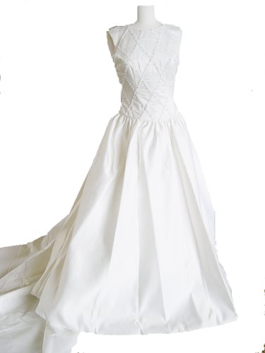 Ivory Eden Bridals Sleeveless Bridal Gown Wedding Dress (Size 8-10), BC29