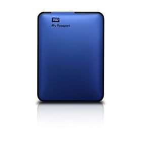 Western Digital My Passport 1 TB USB 3.0 Portable Hard Drive - WDBBEP0010BBL-NESN (Blue): Computers &amp; Accessories