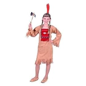 Original CHILD Running Brook Indian Costume (Tomahawk & shoes not included)