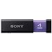 Sony Micro Vault Click 4 GB USB 2.0 Flash Drive with Virtual Expander and Men In Black Movie USM4GL/MIB