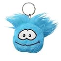 Disney Club Penguin Keychain 2 Inch Plush Puffle Blue