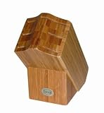 Review Sagetra  / Sanelli CNF060 Bamboo Knife Block for 6 Pcs.