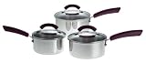 from Prestige This Morning by Prestige Stainless Steel 3 Piece Set, Purple Model 75610