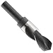 Precision Twist R58 High Speed Steel Reduced Shank Drill Bit, Uncoated (Bright) and Black Oxide Finish, 3/4" Reduced Shank, 118 Degree Conventional Point