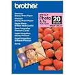 Brother BP61GLP 4in x 6in High Gloss Inkjet Paper (20 sheets) - Retail Packaging