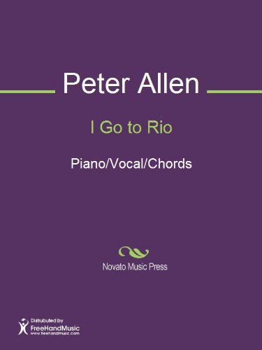 I Go to Rio Sheet Music (Piano/Vocal/Chords)