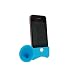 BIGtec iPhone Horn Verst�rker Klangverst�rker iPhone Stand Speaker Verst�rker blau aus Silikon -witzig und immer dabei - f�r iPhone 4 und 4S
