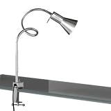 Honsel Leuchten 93531 Honsel Tischleuchte aluminiumfarbig/chrom