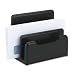 Rolodex 62525 - Wood Tones Desktop Sorter, Three Sections, Wood, Black-ROL62525