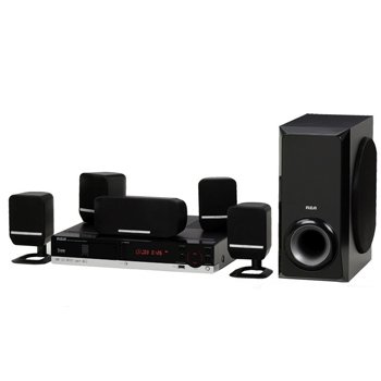 Top Quality RCA RTD217 5-Disc DVD/CD Home Theater System By RCA Top Quality RCA RTD217 5-Disc DVD/CD Home Theater System By RCA