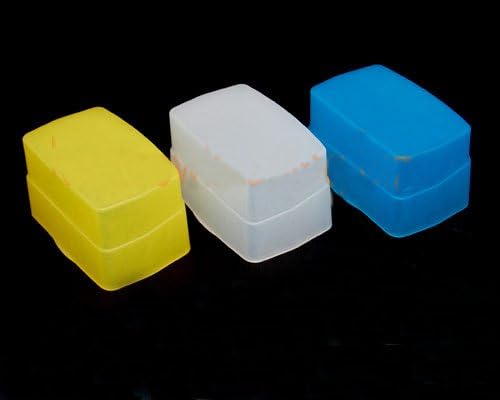 Rainbowimaging Blue+Yellow+white kit Flash Diffuser box for SONY HVL-F43AM HVL-F42AM, HVL F36AM, Minolta 3600HS, Pentax AF360FGZ &amp; ProMaster FTD5500 Flashes, USD9.99