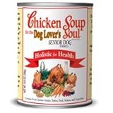 Chicken Soup for the Dog Lover's Soul Canned Food for Senior Dogs, Chicken Formula (Pack of 24, 13 Ounce Cans)