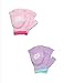 CTM® Girls Stretch Convertible Fingerless Winter Mittens / Gloves