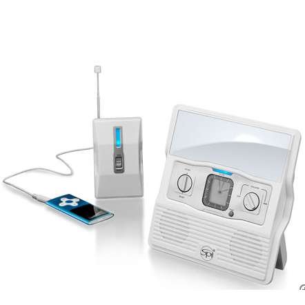 SPIÂ® Wireless Shower Speakers with Anti-Fog Mirror
