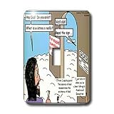 Rich Diesslins Funny Theology Cartoons - Anselm - The Nature of God - Light Switch Covers - single toggle switch