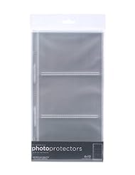 Art and Craft Supply: Photo Protector - 6 x 12 for 4x6 Photos - Horizontal 10 pk - American Crafts