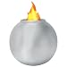 Slemcka Outdoor / Indoor Gel Firebowl (Brushed Aluminium)
