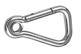 Eigenschaften Yacht Steel  / Karabinerhaken, asymmetrisch mit Kausche 11x120mm (5 Stk.)