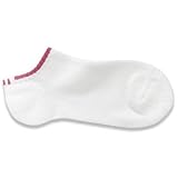 Adidas 2007 Women's Comfort Tip No Show Golf Sock - White / Blush - 861099