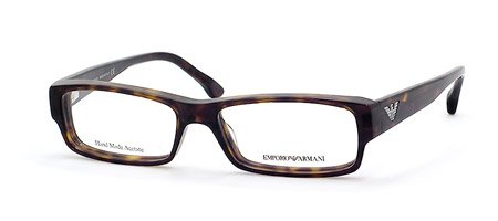 Click here to buy AUTHENTIC EMPORIO ARMANI 9317 0086 HAVANA PLASTIC EYEGLASSES 53mm.