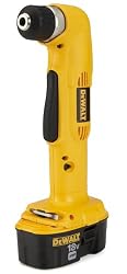DEWALT DW960K-2 Heavy-Duty 3/8-Inch 18-Volt Ni-Cad Cordless Right Angle Drill