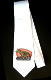 Party Decoration Necktie with hyena, fauna, crocuta, spotted, nature, animal