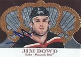 Jim Dowd, Minnesota Wild, 2001 Pacific Crown Royale Die Cast Autographed Card