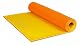 Solution  Fitness by Cathe 72-Inch by 24-Inch Double-Thick Yoga / Pilates Mat with DVD (Yellow/Orange) Price Going Up Soon