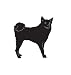 Companion Dog Pet Finnish Spitz Car Truck Vehicle Bumper Helmet Decal Sticker Wall Art Laptop Design Skin Stickers