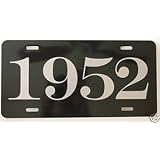 1952 YEAR LICENSE PLATE by Motown Automotive Design